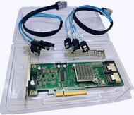 HBA Card SAS Controller PCI-E 2.0 6Gbps 8 Port Host Bus Adapter 9211-8i FW:P20 IT Mode ZFS FreeNAS u