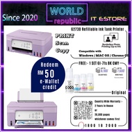 Canon Printer PIXMA G2730 Easy Refillable Ink Tank - Black & Purple color available - Print Scan Cop