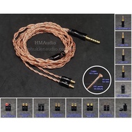 OFC copper headphone wire 1.2mm CNY 4 - Connetor IM01/02/03/50/70 A2DC IE80/80s IE40Pro IE100/400/50
