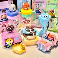 【Remote Control Cart】Zootopia Judi Action Figurines Car Tabletop Crafts Decoration Toy Cute Cartoon 