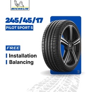 [Free Installation] 245/45/17 Michelin Pilot Sport 5 (Year 2026) New Tyre Tire Tayar
