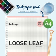 A4 Bookpaper Loose Leaf - Grid By Bukuqu