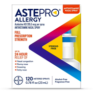 Astepro Allergy Nasal Spray Steroid-Free ปกป้อง 24 ชั่วโมง