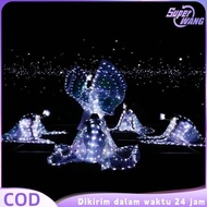 1set Angel Wings Costume Led Wings Kerub Belly Dance Angel Wings Children Aldult Wings Dance Dancer 