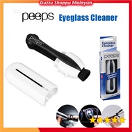 [GSM] PEEPS Eyeglass Cleaner Wipe Brush Carbon Mircrofiber Technology Sunglass Eyeglasses Sunglasses