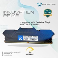 RAM LONGDIMM INNOVATION 8GBPrime 32GB DDR5 6000Mhz SINGLE GAMING HEATSINK/