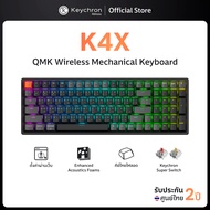 Keychron K4X wireless 96% Keyboard numpad ไร้สาย Bluetooth 5.2 คีย์ไทย ไฟลอด
