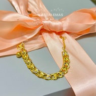 EMAS 375 RANTAI TANGAN BUDAK VITARA 375 GOLD BRACELET T60C