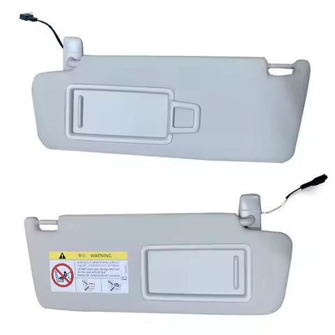 5G0857551 Car Sun Visor With Mirror for VW Golf 7 7.5 Passat B8 CC Jetta MK7 Skoda Octavia 3 Gray/Bl