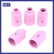N&Y   42mm 54N14 54N15 54N16 54N17 54N18 Alumina Ceramic Nozzles For TIG WP17 18 26 Welding Torch Ac