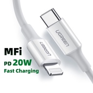 [MFI Certified] UGREEN USB C to Lightning Cable for iPhone 1m