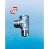 R14 T-CONNECTION/ T-knee Nipple T-Faucet Connection Shower Closet Tee Shower 1/2"