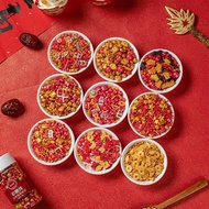 100 grams of Chinese New Year Cake Decorations, Sprinkle/ Cake Decorations, Gold Sprinkle Cake Decor