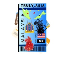 Vinyl Sticker Country Sticker Suitcase Outdoor Travel Sticker