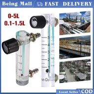 0.1-1.5L/0-5L Oxygen Flow Meter Flowmeter With Control Valve For Oxygen Gas