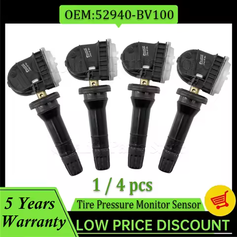 1/4PCS Tire Pressure Sensor TPMS 433MHz 52940 BV100 52940-BV100 For 2021-2025 Kia Sportage [NQ5] Hyu