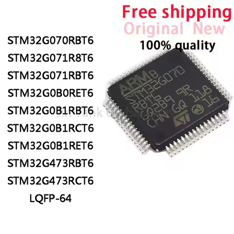 STM32G070RBT6 STM32G071R8T6 STM32G071RBT6 STM32G0B0RET6 STM32G0B1RBT6 STM32G0B1RCT6 STM32G0B1RET6 ST