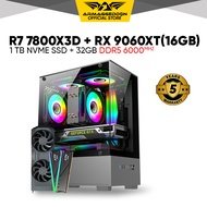 Armaggeddon Custom Desktop PC RX 9060XT 16GB R7 7800X3D DDR5 1TB SSD