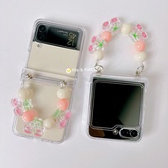 Hand Strap Case for Samsung Galaxy Flip7/Flip7FE/Flip6/Flip5/Flip4/Flip3 Z Flip 5 Z Flip 4 Z Flip 3 