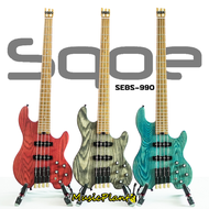 Sqoe เบสหัวตัด - SEBS-990 Headless Bass