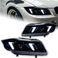 AKD Head Lamp for BMW E90 LED Headlight 2005-2012 Headlights 320i 325i 318i DRL Turn Signal High Bea
