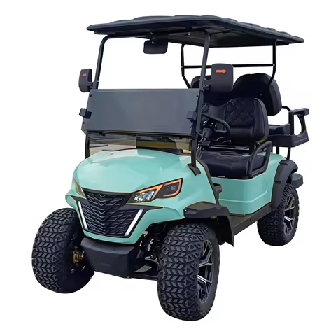Electric Golf Cart 4 Seats 5000W Scooter Go Kart ATV Buggy Adult Touring Solar Golf Cart