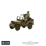 Bolt Action - US Army - US Army Jeep with 30cal MMG
