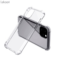 Lekaari Transparent Case for OPPO Reno 10 9 8 8T 8z 7 SE 7z 6 6z 5 5z 5F 4 4Z 4F 3 2 2F 2Z Z Pro Plus 5G Lite Casing Soft Silicone Air-Bag Protection Phone Cover
