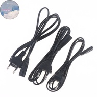 ZHEN 1/3/5Pcs 2 Prong Extension Cord EU Power Cable C7 Figure 8 Euro Power Cord For TV Monitor Power