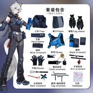 NEW Seth Lowell Cosplay Costume Zenless Zone Zero Cosplay zzz Cos Outfits Wig Tail Carnival Party Ro