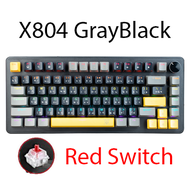 คีย์บอร์ดเกมมิ่ง NUBWO X801 X802 X803 X804 CMK9 CMK10 ELEANOR Mechanical Keyboard [ Blue Switch / Re