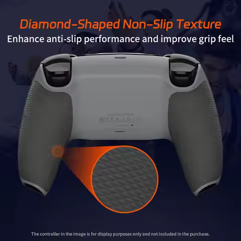 Redesigned PS5 controller Two-color non-slip bottom case replacement for BDM-010, 020, 030, 040, 050