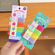 Penyusun Kabel Data Sos Coco Kartun Comel Pengurusan Kabel Berbilang Fungsian Kabel Komputer Fon Tel