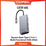 Baseus CATXF-A0G USB-C Square Desk Series Hub