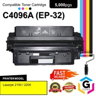Compatible HP C4096A 96A Black LaserJet Toner Cartridge for Laserjet 2100 / 2200