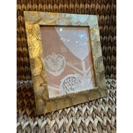 Capiz picture frame,capiz frame,,picture frame,photo frame,native picture frame