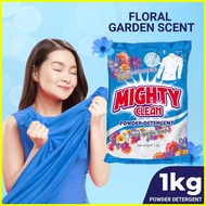 ✓ ◈ ◫ Mighty Clean Powder Detergent  Original with Optical Brightener - Blue Industrial Size 1 SACK