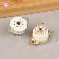 BTYB> 2 PCS 7pin B7G Ceramic Vacuum Tube Socket Valve Base For 6Z4/EAA91/EC92, Etc. Vintage Audio Am