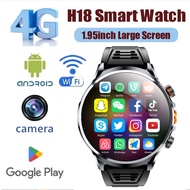4G/5G Android Smart Watch With SIM Card WiFi 128G H18 Smart Phone Watch Camera GPS NFC Video Call Sp