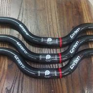 Litepro Mid Rise Carbon Handlebar 58 cm Length Standard 25.4 Folding Handlebar Litepro Carbon Midris