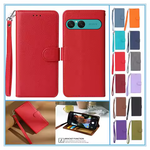 Wallet Flip Case For Sony Xperia 10 VII Phone Case Sony Xperia 10 VII Cover Book Holster Sony Case X