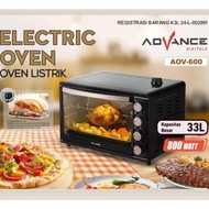 Advance AOV-600 33L Electric Oven 33L Capacity