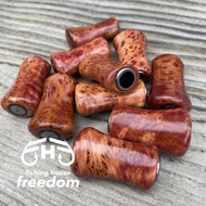 [FHF/fishing house freedom] Wood Handle Knob Paddle Type 2 Purpleheart Burl (1 piece) F-27