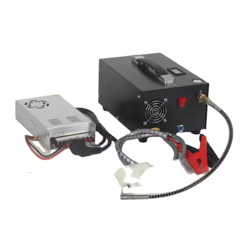 hot sale 300bar Portable 12V DC PCP air Compressor 4500psi mini Electric pcp pump for PCP Paintball 