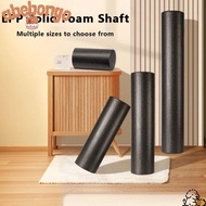 ABEBONGOTF EPP Yoga Foam Roller, High-Density Foam Black Yoga Column, Durable Portable Solid Foam Sh