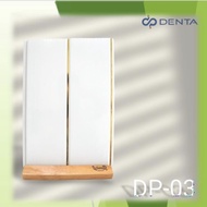 Plafon PVC Denta warna putih nat emas DP 03