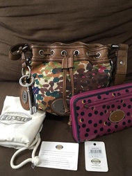 fossil maddox drawstring floral