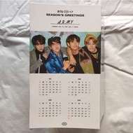 🔥現貨🔥BTS 2017 season's greetings 月曆立牌 防彈少年團