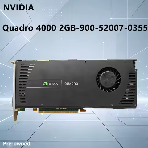 NVIDIA Quadro 4000 2GB GDDR5 256-bit Professional Graphics Card for Workstation PC Video Card DVI+2D