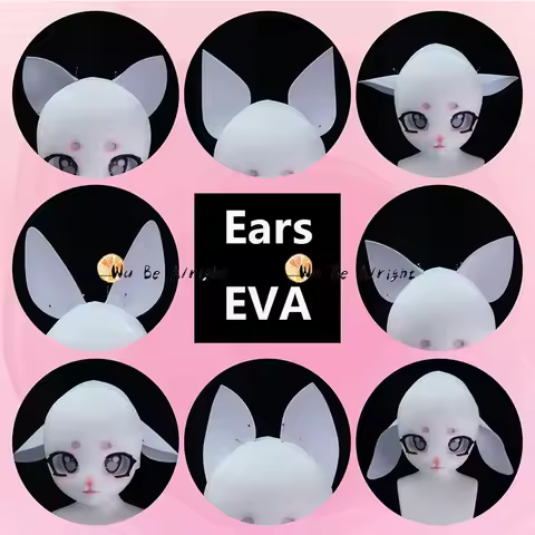 DIY Accessories Fursuit Kigurumi Base Ears EVA Cosplay Furry Costume Props Kig Head Base Fursuit Acc